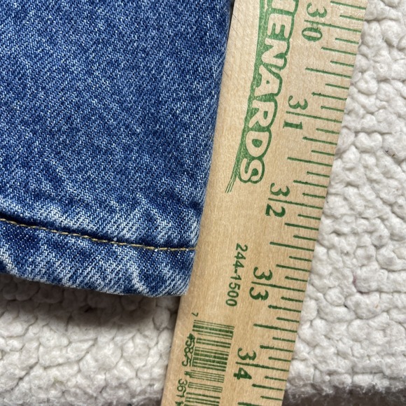 Carhartt Flannel Lined Jeans 40X 32 Relaxed Fit Blue Pants RN#14806 Workwear - Picture 3 of 10